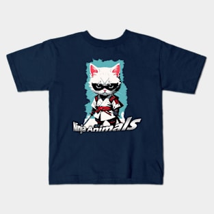 Ninja Animals Kids T-Shirt